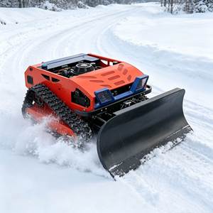 Robot chenillé télécommandé à essence tout-terrain pour la tonte des pentes, des zones humides et le déneigement - Product Image 2