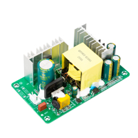 QIDA QDPOWER-M2406A 144W 24V 6A Alimentation à découpage CA-CC à châssis ouvert pour carte PCB de moteur servo CNC et pilote LED - Efficacité 95%