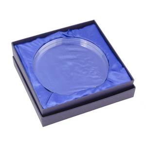 Semi-Round <b>Glass</b> Promotional <b>Coaster</b> Diameter 100x90-h19 - Product Image 2