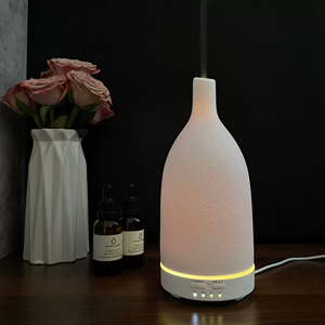 Led 160ml gốm khuếch tán với lập trình cài đặt siêu âm độ ẩm - Product Image 5