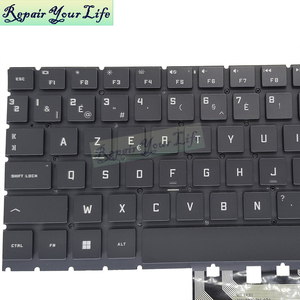 Teclado para Portátil BE Belga con Retroiluminación RGB para HP Omen 15-EK 15-<span class=keywords><strong>EN</strong></span> 16-K 15Z-<span class=keywords><strong>EN</strong></span>, Nuevo, Negro, Distribución AZERTY - Product Image 3