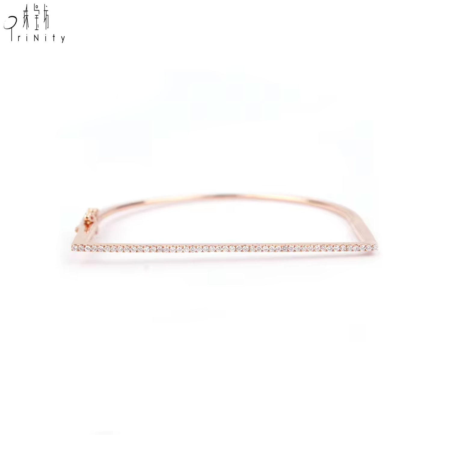 18K Solid Rose Gold