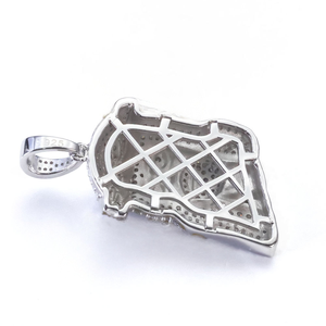 Colgante de Lujo de Moissanita, Plata de Ley 925, Joyería Hip Hop Rap, VVS Bling, Amuleto Personalizado, Certificado GRA, Probador de Diamantes de Laboratorio - Product Image 6