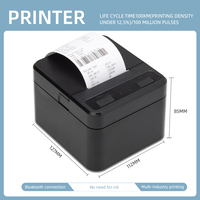 Grosir Printer Resi penagihan tiket Restoran Desktop murah mendukung komputer struk nirkabel 58mm Printer termal