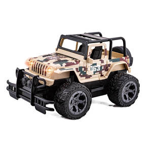 Vehículo <span class=keywords><strong>militar</strong></span> <span class=keywords><strong>todoterreno</strong></span> a escala 1:24, camiones Je EP, coche de carreras RC todo terreno de 27MHz para niños - Product Image 5