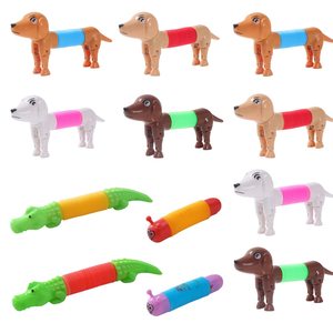 Tự kỷ cảm giác đồ chơi New Pop Ống <span class=keywords><strong>Dog</strong></span> bồn chồn đồ chơi cho trẻ em gái <span class=keywords><strong>Toddler</strong></span> đồ chơi cho trẻ em Cá Sấu Đảng ủng hộ khủng long con hươu cao cổ - Product Image 6