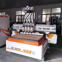 4x8 ft 1325 CNC Pierre Marbre Granit Métal 3D Craving Machine CNC Routeur Pour La Gravure Sur Pierre