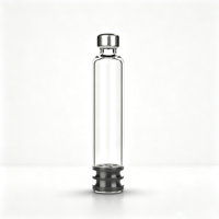 Cartouche d'insuline 3 ml compatible avec les stylos injecteurs d'insuline, paroi intérieure lisse pour liquide de 3 ml, outil diabétique portable de voyage
