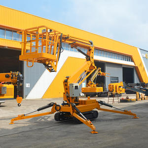 Plateforme de travail aérienne autopropulsée à bras courbé rotatif à 360° de style araignée hydraulique personnalisée pour espaces étroits - Product Image 3