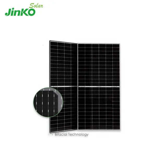 Jinko 태양 전지 패널 535w 540w 545w 550w 555w Pv 모듈 단결정 실리콘 태양 광 발전 패널
