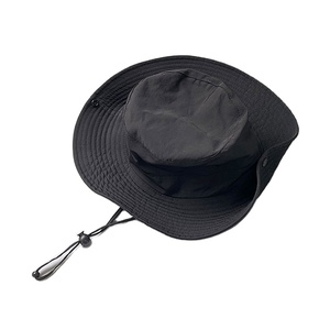 Sombreros de pescador Safari logotipo personalizado al aire libre con cuerda - Product Image 2