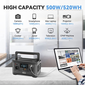 Générateur de batterie au lithium 18650, alimentation haute capacité pour téléphone portable, ordinateur portable, ventilateur, générateur d'alimentation haute puissance P63 P - Product Image 3