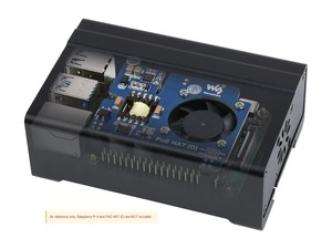 Caja de aluminio para carril DIN PI4-CASE-DIN-RAIL-A para Raspberry Pi 4, con ventilador y disipadores de calor, placas NO incluidas K807 - Product Image 4