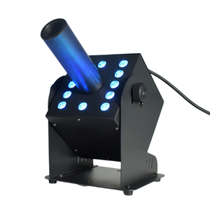 Kit Effetto Scenico con 12 Macchine LED CO2 Jet e Illuminazione RGB, Controllo DMX per DJ, Club, Feste ed Eventi - Product Image 3