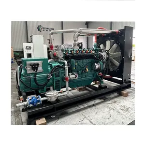 350kw open type natural gas generator set with CUMMINS engine 3 phase gas generator