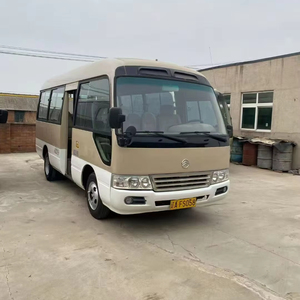Minibus d'<span class=keywords><strong>occasion</strong></span> Xiamen Golden Dragon Coaster modèle 2014, taille moyenne, 19 places, moteur diesel, transmission manuelle - Product Image 1