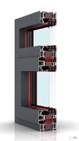 Ventana Abatible y Giratoria de Aluminio de Alta Calidad con Diseño Moderno, Aislamiento Térmico y Acústico para Edificios