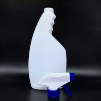 Pulvérisateur à pompe en plastique HDPE 500 ml avec gâchette pour le nettoyage