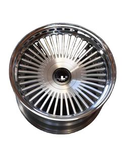 OEM Geschmiedete Chrom-Leichtmetallfelgen 17-24 Zoll Konkav für BMW AUDI Tesla für Luxusfahrzeuge mit 5x114.3 5x130 5x120 Felgen Lochkreis und Speichendesign - Product Image 2