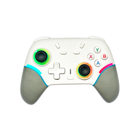 Control Inalámbrico Multiplataforma para Juegos, Compatible con Nintendo Switch 2, PC, PS4, PS3, Android, IOS, Gamepad RGB X9