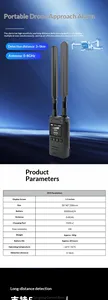 Détecteur de signal de drone UAV portable 20M-8GHz, télécommande, portée de détection ultra-large 3-5 km pour la protection de la sécurité - Product Image 6