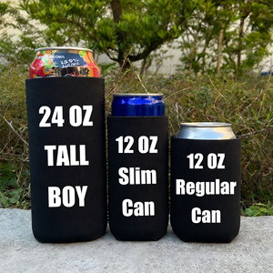 Оптовые заготовки чехлов для банок газировки (для Coca-Cola), с возможностью нанесения логотипа, для тонких банок, из хлоропреновой резины, изолированные, для охлаждения пива - Product Image 4