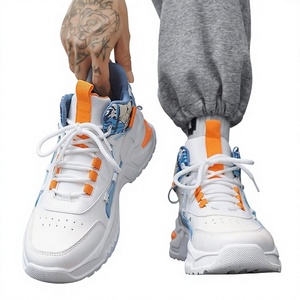 <span class=keywords><strong>Zapatillas</strong></span> Deportivas de Alta Gama para Hombre, Ligeras, Antideslizantes, para Fitness, Jogging, Running, Primavera, Invierno, con Parte Superior Transpirable de Tela - Product Image 3