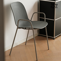 Chaises pliantes modernes et minimalistes pour le salon, le bureau à domicile, la chambre et de multiples scénarios, chaises en plastique solide PP