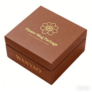 Boîtes rigides personnalisées de luxe pour emballage de cadeaux de tasses d'<span class=keywords><strong>anniversaire</strong></span>, avec laminage brillant et mat, pour bougies - Product Image 1