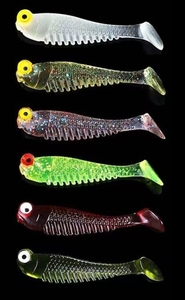 เหยื่อตกปลาเรืองแสงนุ่มเหยื่อตกปลารูปปลาทำจากซิลิโคน - Product Image 4