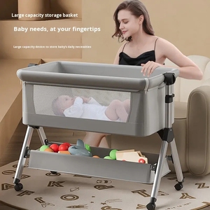 <span class=keywords><strong>Nouveau</strong></span> design très demandé, fabrication professionnelle, <span class=keywords><strong>berceau</strong></span> à bascule <span class=keywords><strong>pas</strong></span> <span class=keywords><strong>cher</strong></span> pour bébé, avec côtés rabattables, pour chambre d'hôpital ou de bébé - Product Image 4