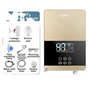 2022 new gold tankless electric water heater cheap electric water heaters