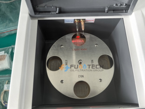 เครื่องทดสอบค่ากรดน้ำมันในอุตสาหกรรมเคมี Fuootech FT-703 ชุดทดสอบความเป็นกรดของน้ำมันอัตโนมัติความแม่นยำสูง 3 <span class=keywords><strong>ถ้วย</strong></span> - Product Image 6