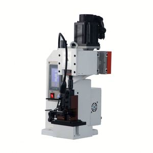 Automatic 2.0Tons Press Capacity Electric Power Drive <b>Wire</b> Cable Mute Terminal Crimping Pressing Punching <b>Machine</b> <b>Stripping</b> - Product Image 5