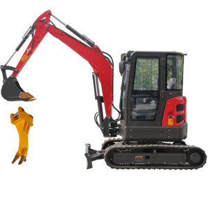 2024 spedizione gratuita macchina costruzione Mini escavatore 3.5 tonnellata con <span class=keywords><strong>Ripper</strong></span> Mini escavatore 3500 kg - Product Image 1
