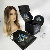Sac en satin et boîte haute pour chapeaux personnalisés avec logo, idéale pour le rangement de casquettes de baseball et de perruques – Parfait pour les vendeurs en ligne aux États-Unis et au Mexique