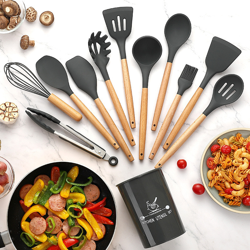 Dark gray 12-piece set-1050g