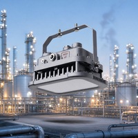 Éclairage LED antidéflagrant 60W avec capteur micro-ondes, IP66, UL Classe I Div 2, pour usine chimique et station-service