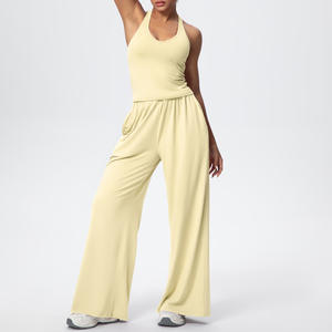 Ensemble de yoga uni grande taille pour femme, haute qualité, vente en gros, vêtements de sport et de fitness, équipement d'entraînement en vrac - Product Image 5