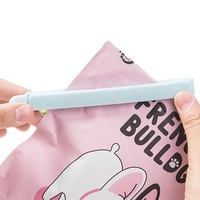 2025 nouveauté coloré alimentaire sac étanchéité Clips 12CM sac en plastique scellant Clips cuisine café pomme de terre puce Snack sac de stockage des aliments