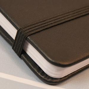 Carnet de croquis en cuir PU avec logo personnalisé en relief, papier épais vierge, carnet de dessin design - Product Image 4