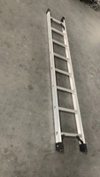 Échelles droites en aluminium pour escaliers extérieurs