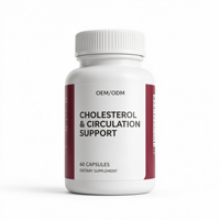 Capsules OEM/ODM sous marque privée : Extrait de levure de riz rouge, CoQ10, formule Natto – Complément bien-être pour la circulation cardiovasculaire adulte