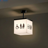 Vente en gros d'enseignes lumineuses LED personnalisées pour entreprises, présentoirs éclairés pour la signalisation intérieure des cafés et des marchés
