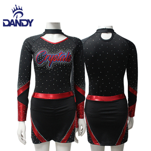 Dandy Custom Dance Team <span class=keywords><strong>Allstar</strong></span> Cheer Outfits Uniforme de pom-pom girl personnalisé pour enfants - Product Image 2