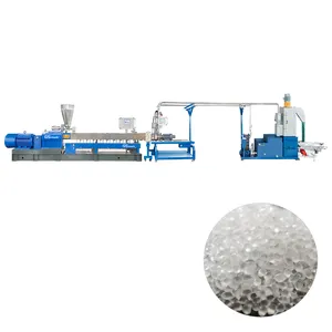 plastic pelletizing machine granulator double screw extruder machine tpv extruder machine
