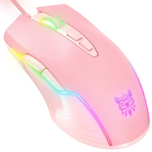 Ratón Gamer con Cable <span class=keywords><strong>Onikuma</strong></span> <span class=keywords><strong>CW905</strong></span>, Retroiluminación RGB, 7 Modos Programables, Sensor de 6400 DPI, Ratón Óptico para Juegos de Alta Velocidad - Product Image 1