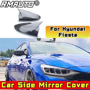 Para Hyundai Fiesta: Kit de carrocería, cubierta protectora para espejo retrovisor lateral, embellecedor de espejo retrovisor, pieza de modificación. - Product Image 1