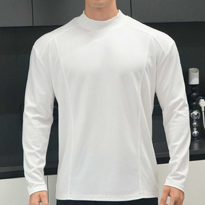 <span class=keywords><strong>Magliette</strong></span> <span class=keywords><strong>Sportive</strong></span> da Corsa Personalizzate per Uomo con Maniche <span class=keywords><strong>Lunghe</strong></span> Appositamente Progettate, Vendita Calda di Fabbrica - Product Image 3