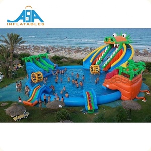 Grand toboggan aquatique gonflable à vendre / Jouets aquatiques Toboggan gonflable Parc aquatique / Toboggan aquatique gonflable - Product Image 1